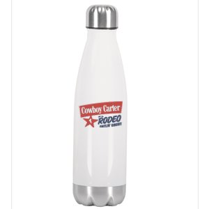 Cowboy Carter And The Rodeo Chitlin Circuit Funny Stainless Steel Insulated Water Bottle