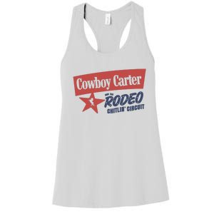 Cowboy Carter And The Rodeo Chitlin Circuit Funny Women's Racerback Tank