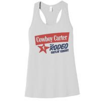 Cowboy Carter And The Rodeo Chitlin Circuit Funny Women's Racerback Tank