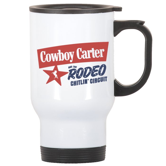 Cowboy Carter And The Rodeo Chitlin Circuit Funny Stainless Steel Travel Mug