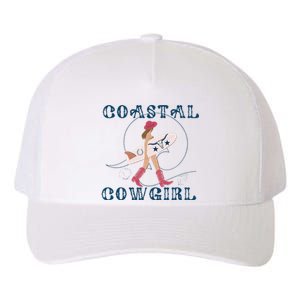 Coastal Cowgirl Aesthetic Cowgirl Surf Beach Cowgirls Outfit Yupoong Adult 5-Panel Trucker Hat