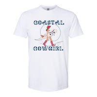 Coastal Cowgirl Aesthetic Cowgirl Surf Beach Cowgirls Outfit Softstyle CVC T-Shirt