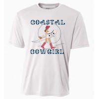 Coastal Cowgirl Aesthetic Cowgirl Surf Beach Cowgirls Outfit Cooling Performance Crew T-Shirt