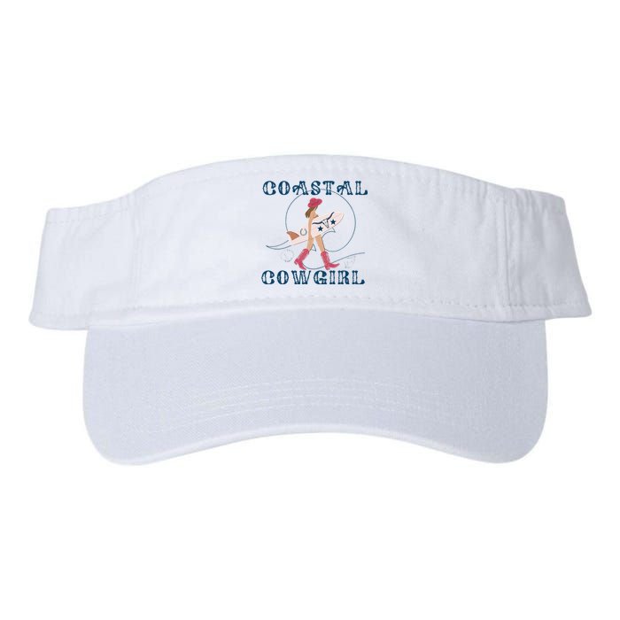 Coastal Cowgirl Aesthetic Cowgirl Surf Beach Cowgirls Outfit Valucap Bio-Washed Visor