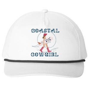 Coastal Cowgirl Aesthetic Cowgirl Surf Beach Cowgirls Outfit Snapback Five-Panel Rope Hat