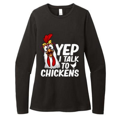 Cute Chicken Art Chicken Farmer Lovers Womens CVC Long Sleeve Shirt