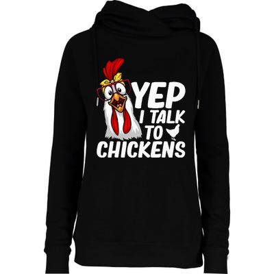 Cute Chicken Art Chicken Farmer Lovers Womens Funnel Neck Pullover Hood