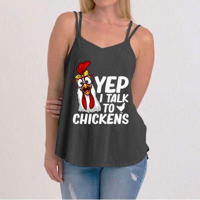 Cute Chicken Art Chicken Farmer Lovers Women's Strappy Tank