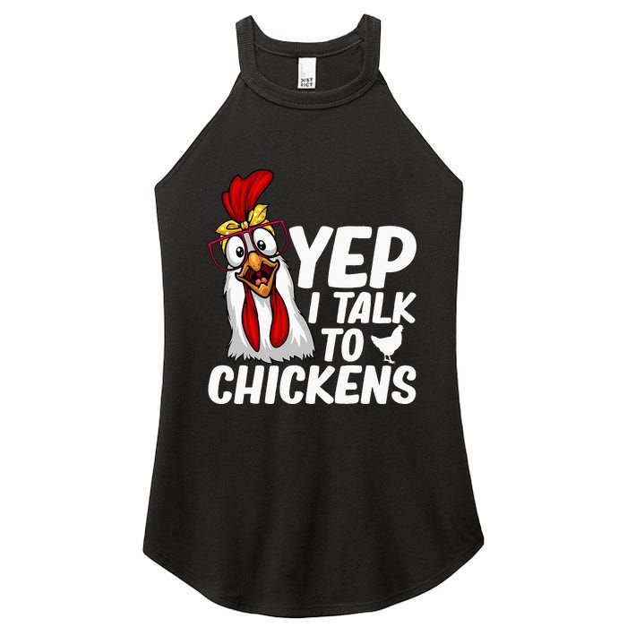 Cute Chicken Art Chicken Farmer Lovers Women's Perfect Tri Rocker Tank