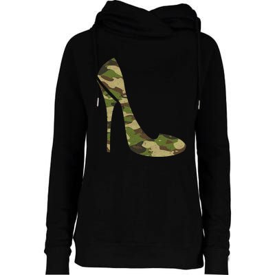 Cool Camouflage Art For Wo Girl Camo Clothes Costume Camo  Womens Funnel Neck Pullover Hood