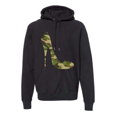 Cool Camouflage Art For Wo Girl Camo Clothes Costume Camo  Premium Hoodie