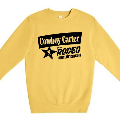 Cowboy Carter And The Rodeo Chitlin Circuit Funny Premium Crewneck Sweatshirt