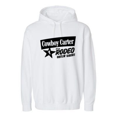 Cowboy Carter And The Rodeo Chitlin Circuit Funny Garment-Dyed Fleece Hoodie