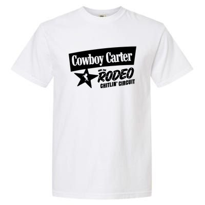 Cowboy Carter And The Rodeo Chitlin Circuit Funny Garment-Dyed Heavyweight T-Shirt