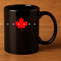 Canada 11oz C Handle Ceramic Mug