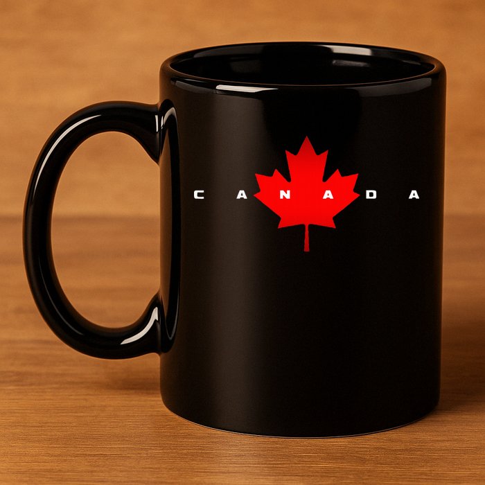 Canada 11oz C Handle Ceramic Mug
