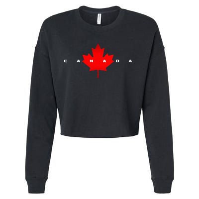 Canada Cropped Pullover Crew