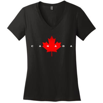 Canada Women's V-Neck T-Shirt