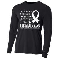 Colorectal Cancer Awareness Month Colon Cancer Survivor Cooling Performance Long Sleeve Crew