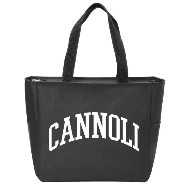 Cannoli Zip Tote Bag