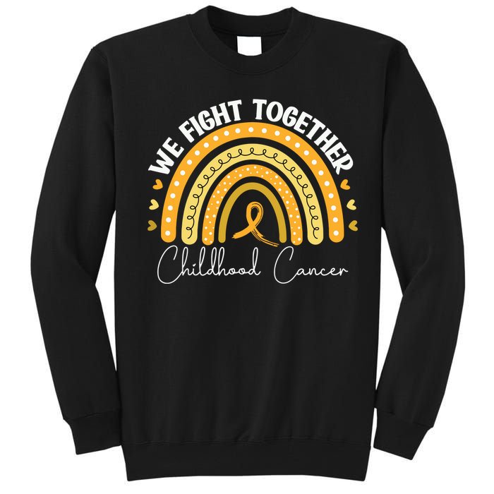 Childhood Cancer Awareness Gold Ribbon Tall Sweatshirt