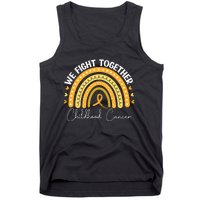 Childhood Cancer Awareness Gold Ribbon Tank Top