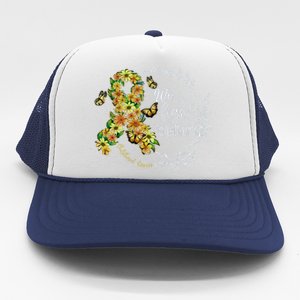 Childhood Cancer Awareness We Fight Together Trucker Hat