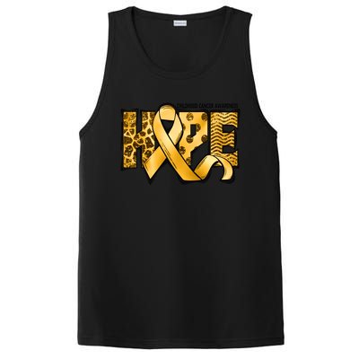 Childhood Cancer Awareness Hope In September We Wear Gold Gift PosiCharge Competitor Tank