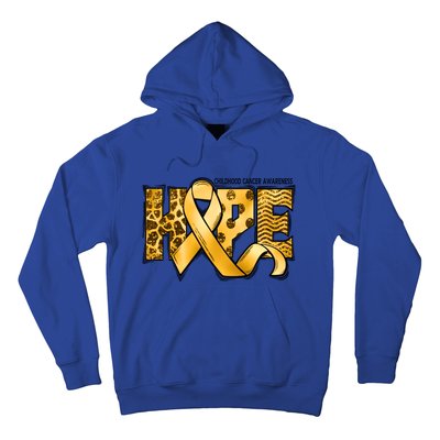 Childhood Cancer Awareness Hope In September We Wear Gold Gift Hoodie