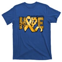 Childhood Cancer Awareness Hope In September We Wear Gold Gift T-Shirt