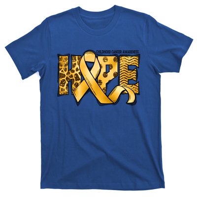 Childhood Cancer Awareness Hope In September We Wear Gold Gift T-Shirt