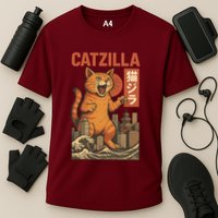 Catzilla Cooling Performance Crew T-Shirt