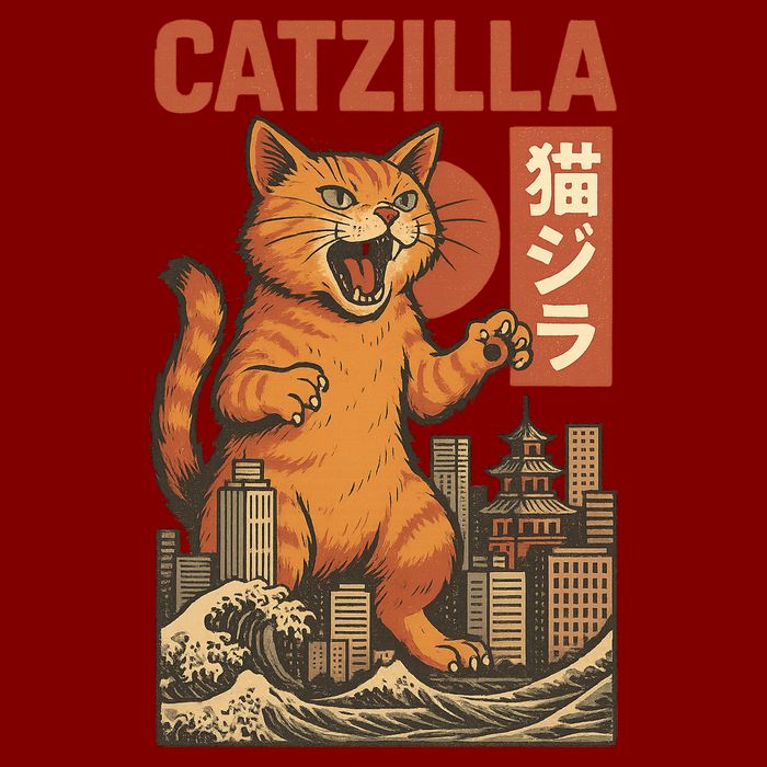 Catzilla Cooling Performance Crew T-Shirt