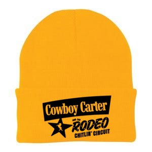 Cowboy Carter And The Rodeo Chitlin Circuit Funny Knit Cap Winter Beanie