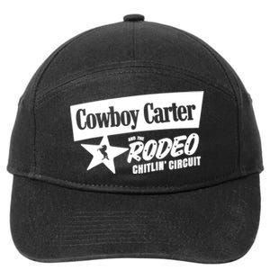 Cowboy Carter And The Rodeo Chitlin Circuit Funny 7-Panel Snapback Hat