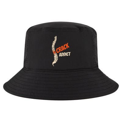 Chiropractic Crack Addict For Adjustment Fans Cool Comfort Performance Bucket Hat