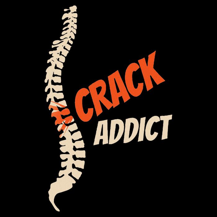 Chiropractic Crack Addict For Adjustment Fans Sustainable Bucket Hat