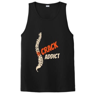 Chiropractic Crack Addict For Adjustment Fans PosiCharge Competitor Tank