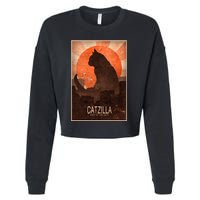 Catzilla Cropped Pullover Crew