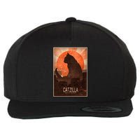 Catzilla Wool Snapback Cap