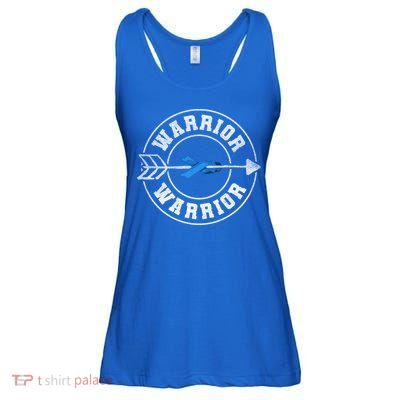 Colon Cancer Awareness Colonoscopy Warrior Survivor Gift Ladies Essential Flowy Tank
