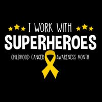 Childhood Cancer Awareness Rn Nurse Pediatric Oncology Tall T-Shirt