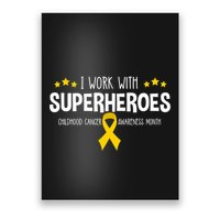 Childhood Cancer Awareness Rn Nurse Pediatric Oncology Poster