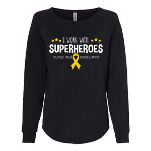 Childhood Cancer Awareness Rn Nurse Pediatric Oncology Womens California Wash Sweatshirt