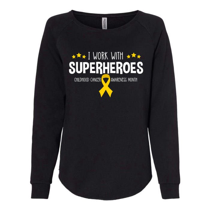 Childhood Cancer Awareness Rn Nurse Pediatric Oncology Womens California Wash Sweatshirt