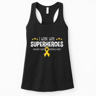 Childhood Cancer Awareness Rn Nurse Pediatric Oncology Womens Tank Top