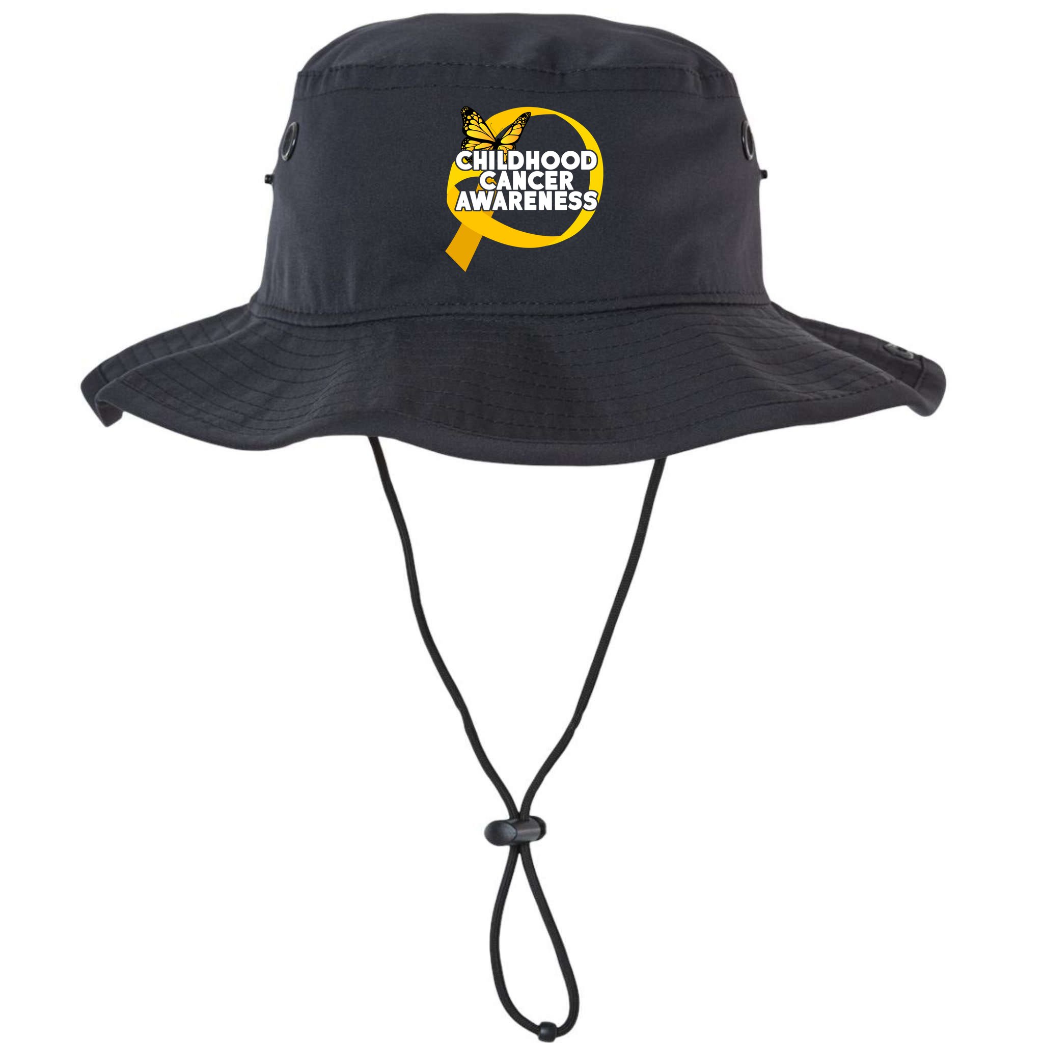 Childhood Cancer Awareness Butterfly Ribbon Bucket Hat