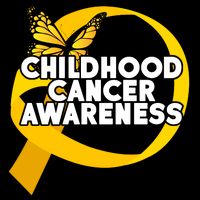 Childhood Cancer Awareness Butterfly Ribbon Tank Top
