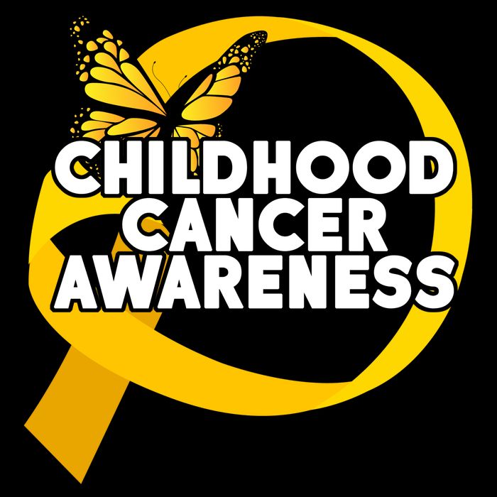 Childhood Cancer Awareness Butterfly Ribbon Tank Top
