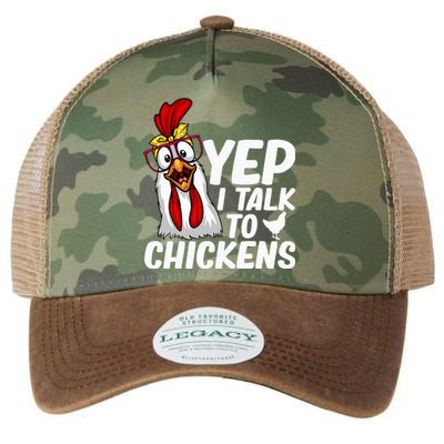 Cute Chicken Art Chicken Farmer Lovers Legacy Tie Dye Trucker Hat